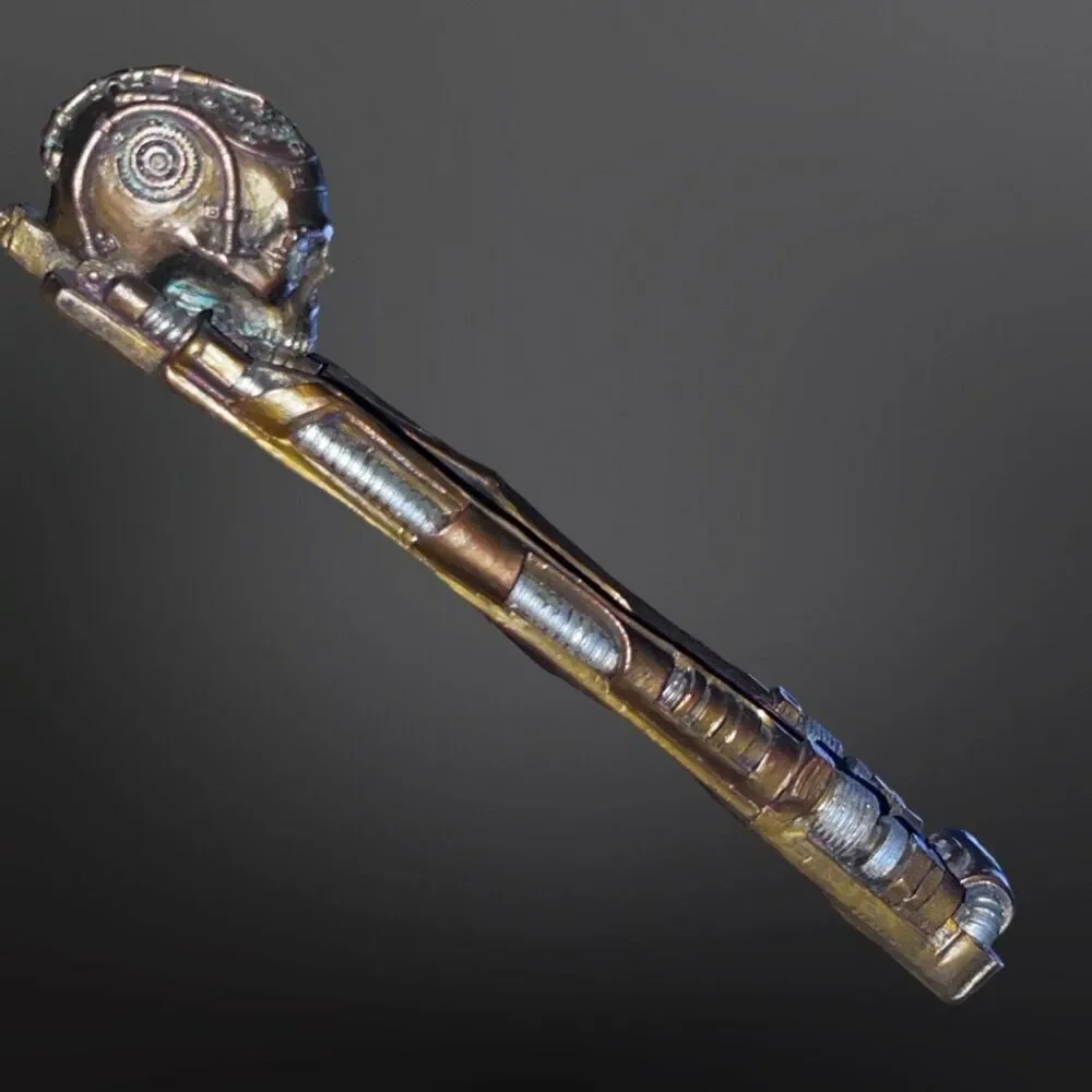 Steampunk Aged Copper Tone Incense Holder